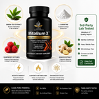 MITOBURN X™ Advanced Thermogenic Fat Oxidation & Metabolism Support!
