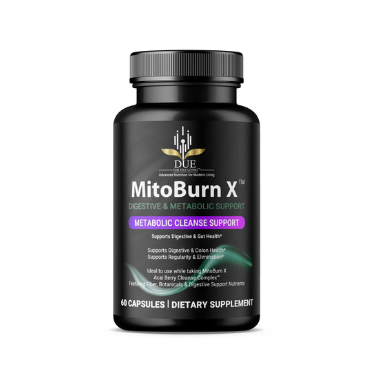 MITOBURN X™ CLEANSE & DETOX Digestive & Metabolic Cleanse Support