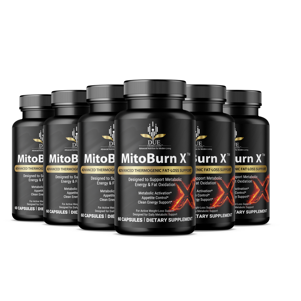 MITOBURN X™ Advanced Thermogenic Fat Oxidation & Metabolism Support!