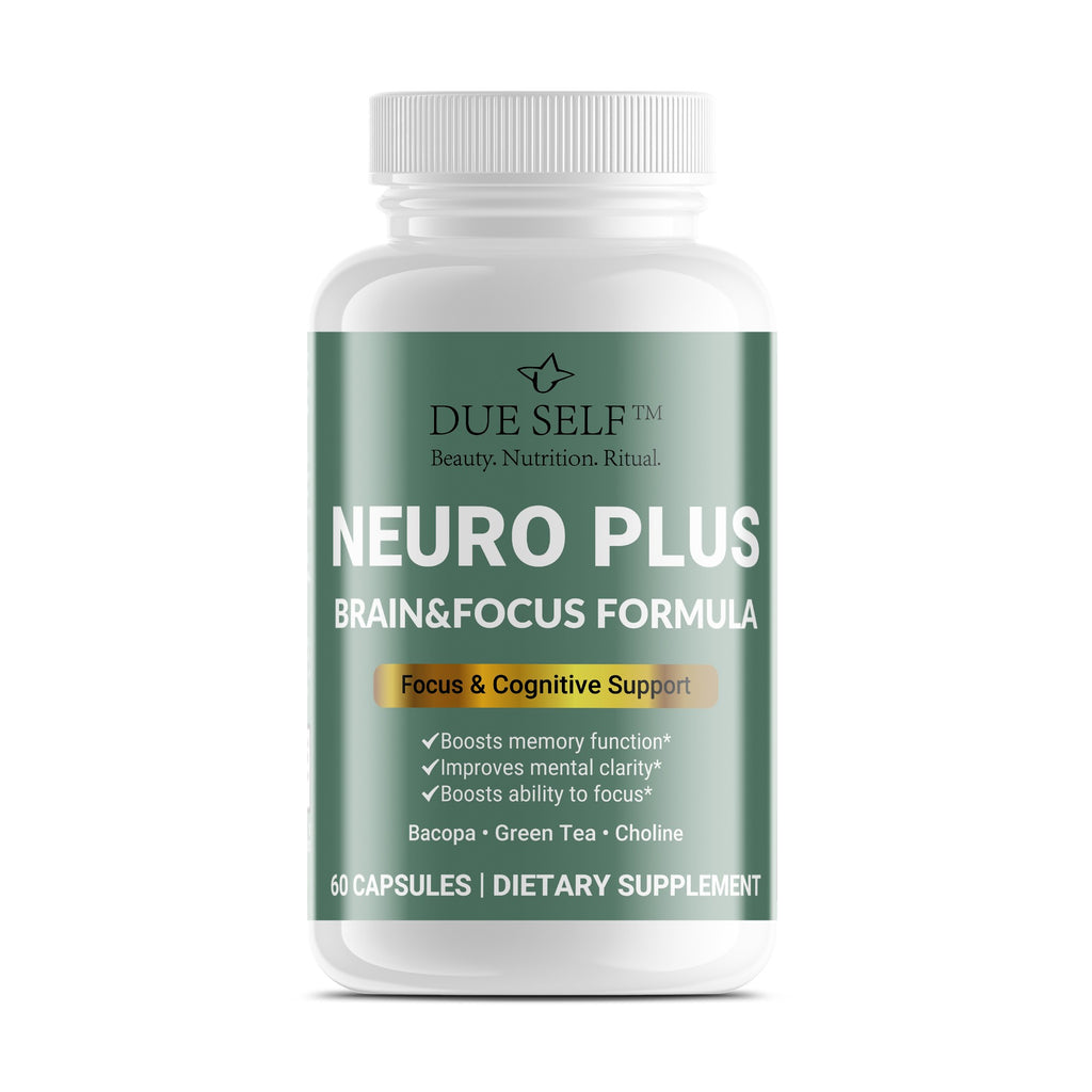 Due Self™ Neuro Plus – Brain & Focus Formula (60 Capsules)