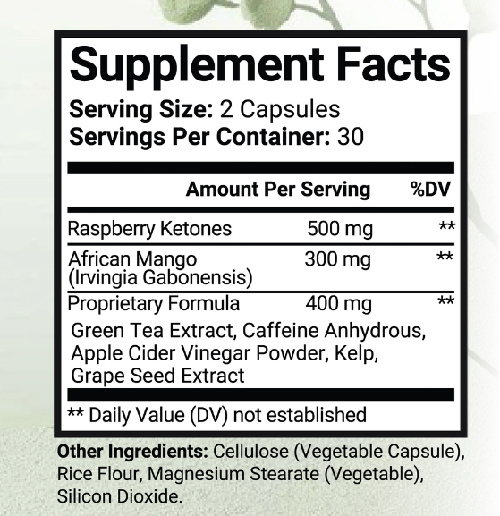 Due Self™ Raspberry Ketone Ultra (With African Mango)