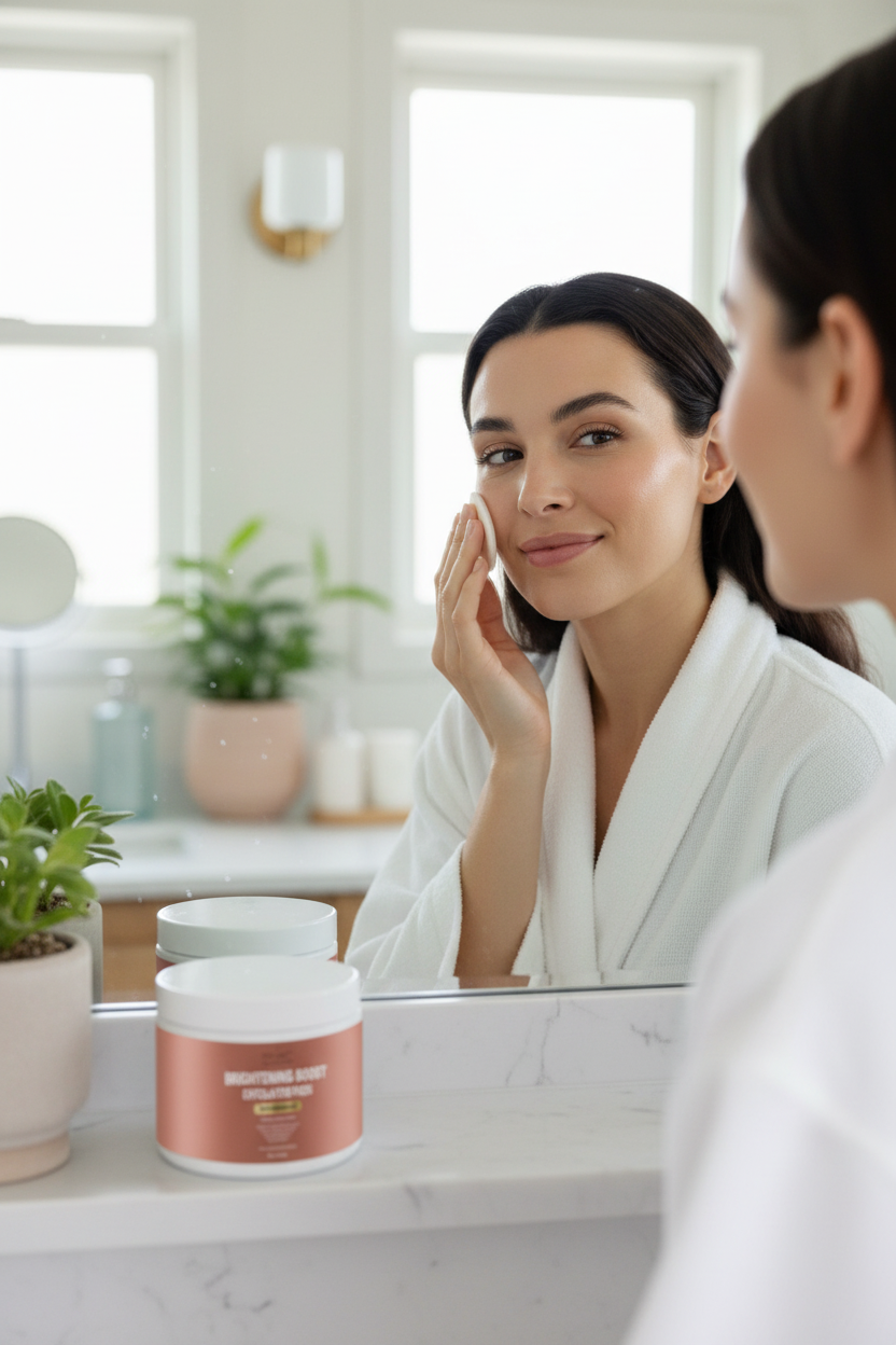 Brightening Boost Pads Lifestyle