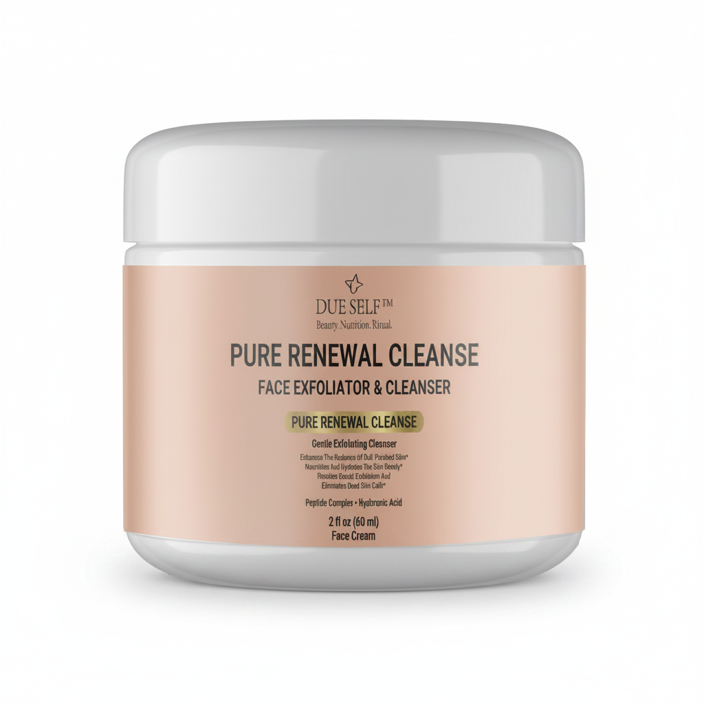 Due Self Pure Renewal Cleanse studio shot