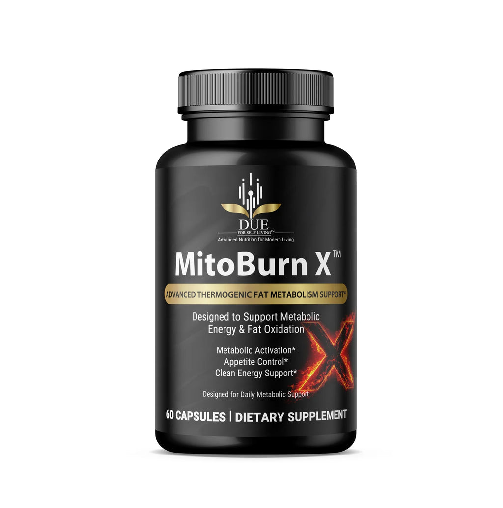 MITOBURN X™ Advanced Thermogenic Fat Oxidation & Metabolism Support!
