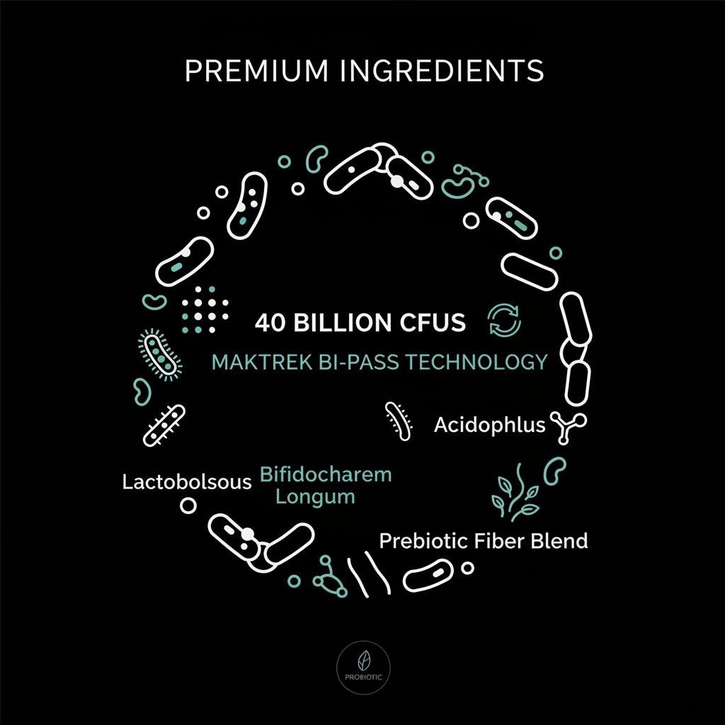 PrimeBiome 40 Ingredients