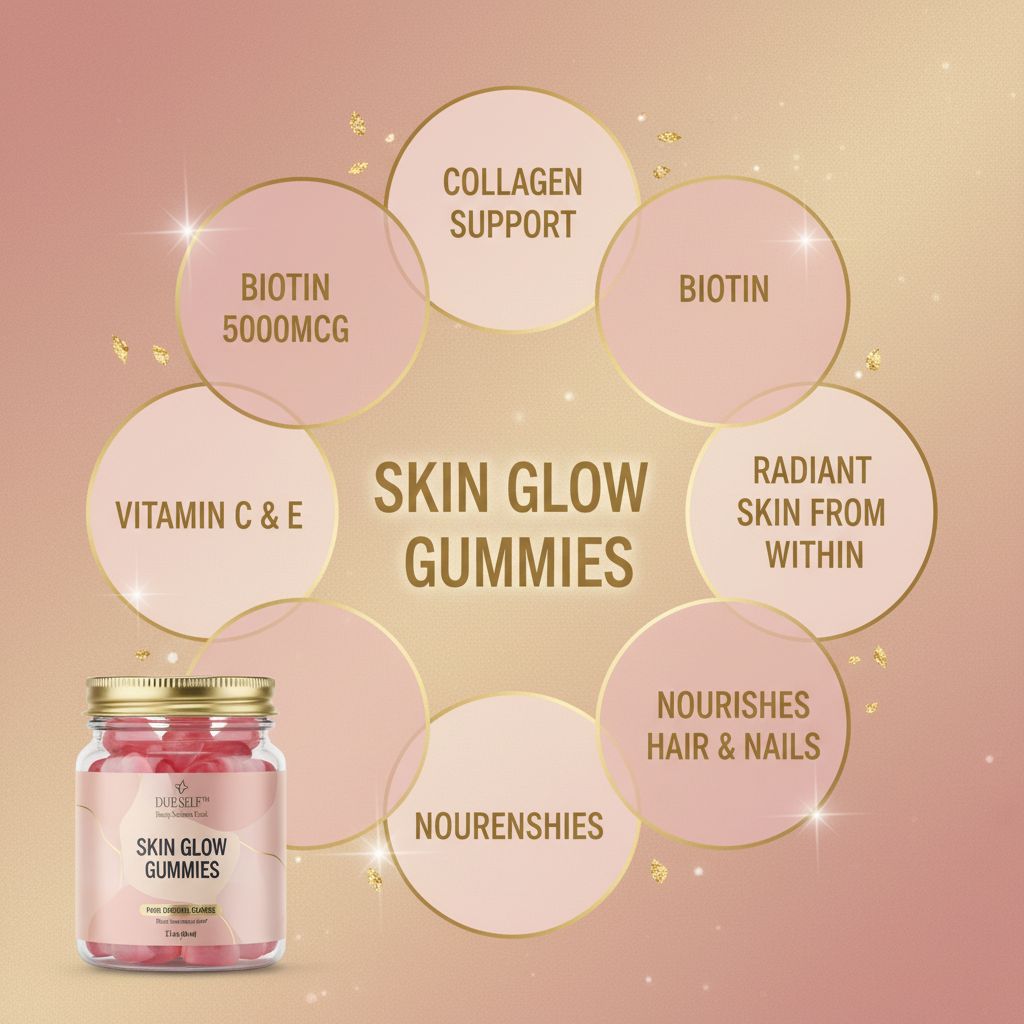Skin Glow Gummies Benefits